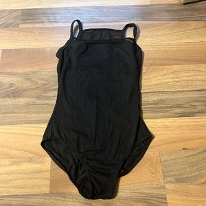 Bloch black bodysuit